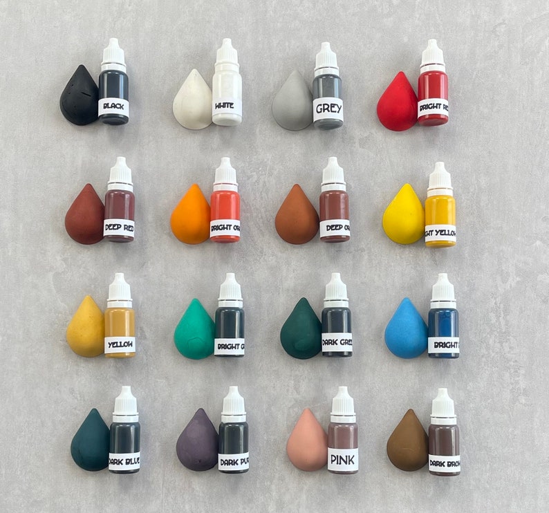 Jesmonite Pigment | Aqua Resin Pigments | 10ml | Handmixed