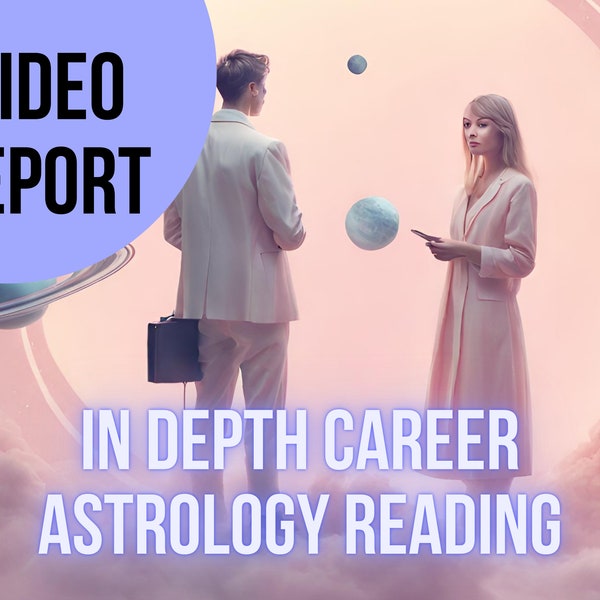 In Depth Video Career Astrology Reading| Astrology Video Analysis| Psychic Experienced Personal Astrologer