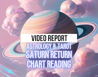 In Depth Video Saturn Return Astrology & Tarot Reading