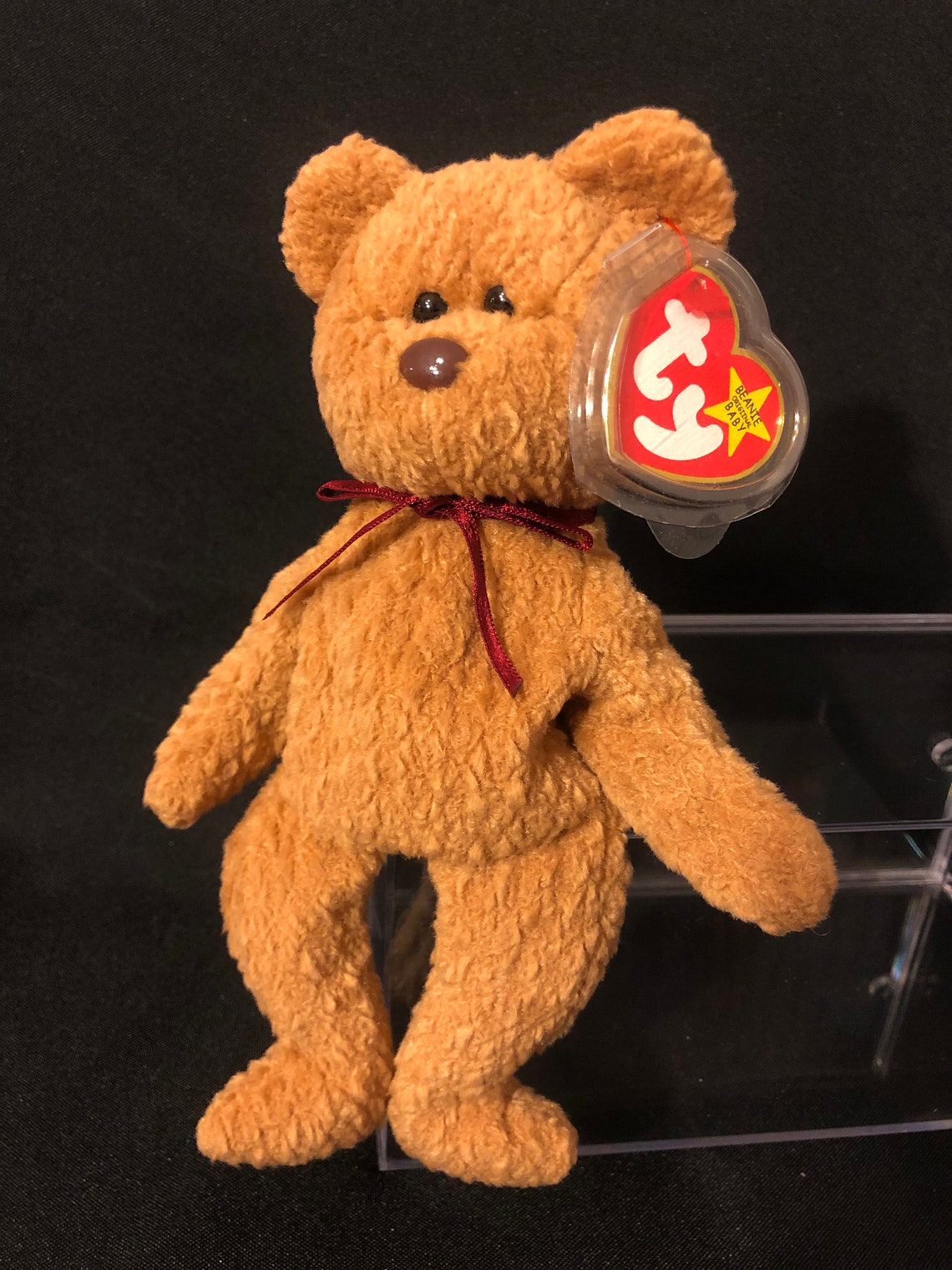 Authentic Ultra Rare Retired TY Beanie Baby 'CURLY' | Etsy