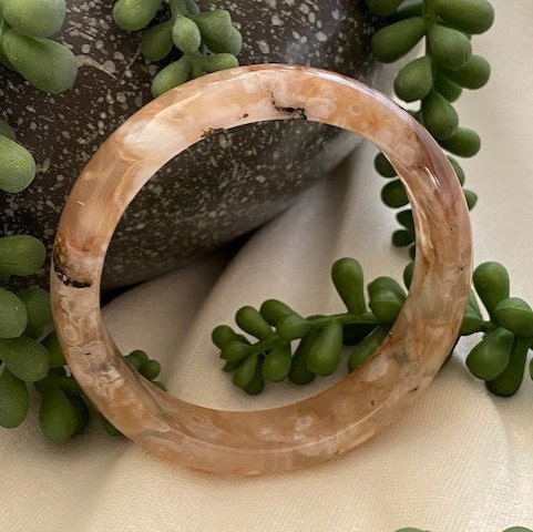 桜バングル - 57 mm 桜瑪瑙バングル - Etsy 日本