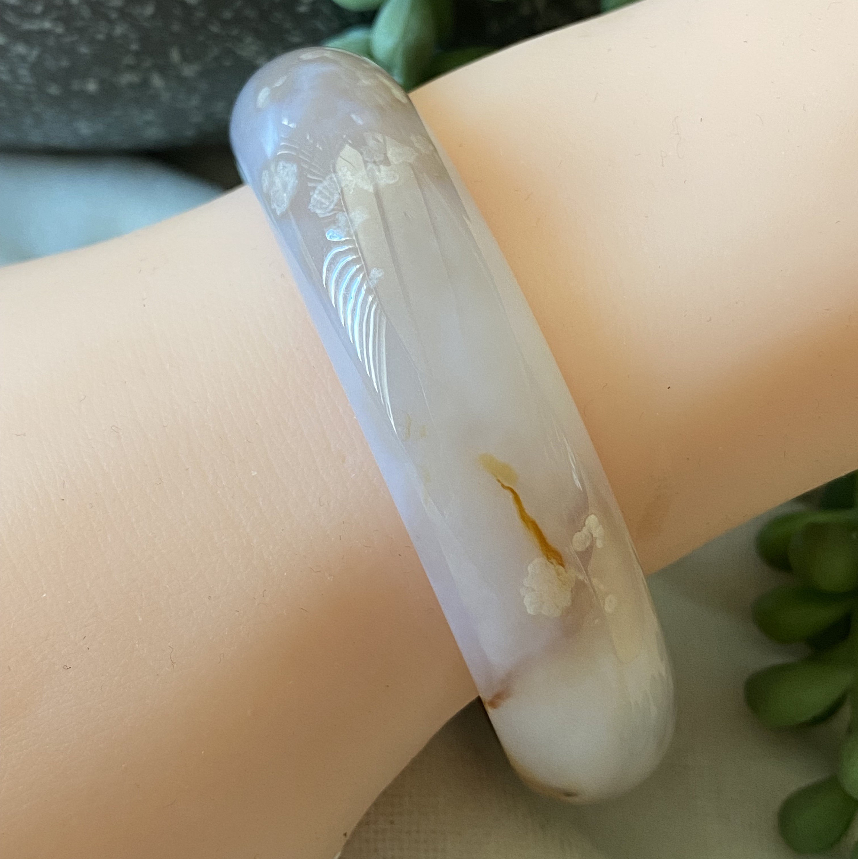 桜バングル - 57 mm 桜瑪瑙バングル - Etsy 日本