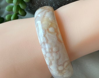 桜バングル - 55 mm 桜瑪瑙バングル コア付き - Etsy 日本