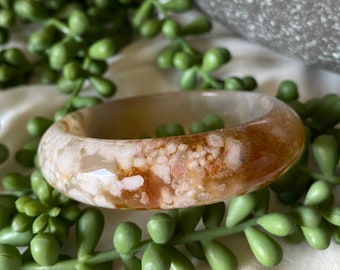 桜バングル - 59 mm 桜瑪瑙バングル - Etsy 日本