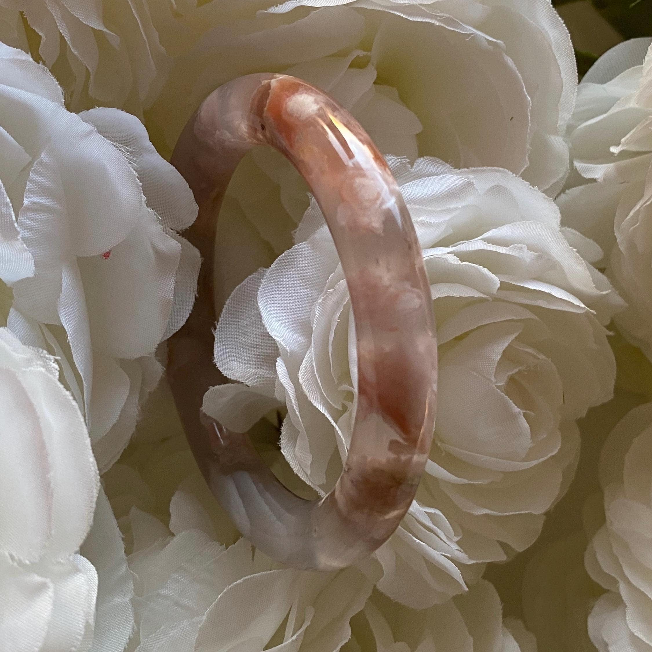 桜バングル - 59 mm 桜瑪瑙バングル - Etsy 日本