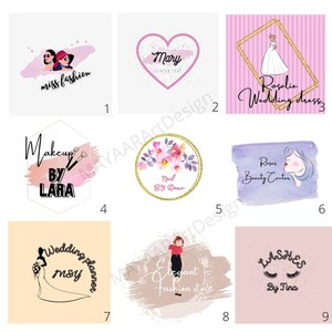 Personalisiertes Logo Design, Hochzeitsladen Logo Design, Business Logo Design, Fashion Store Logo Design, Beauty Logo Design, Digital Logo Design