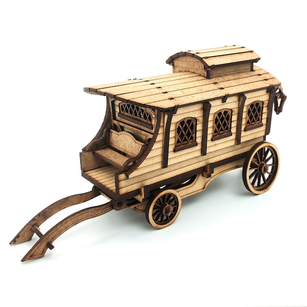 El kit de modelo Caravan / Laser-Cut