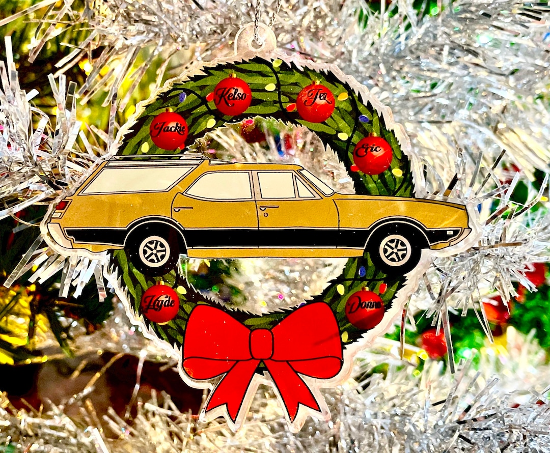That 70s Show Ornament Vista Cruiser Wreath 70s Christmas Gifts Eric