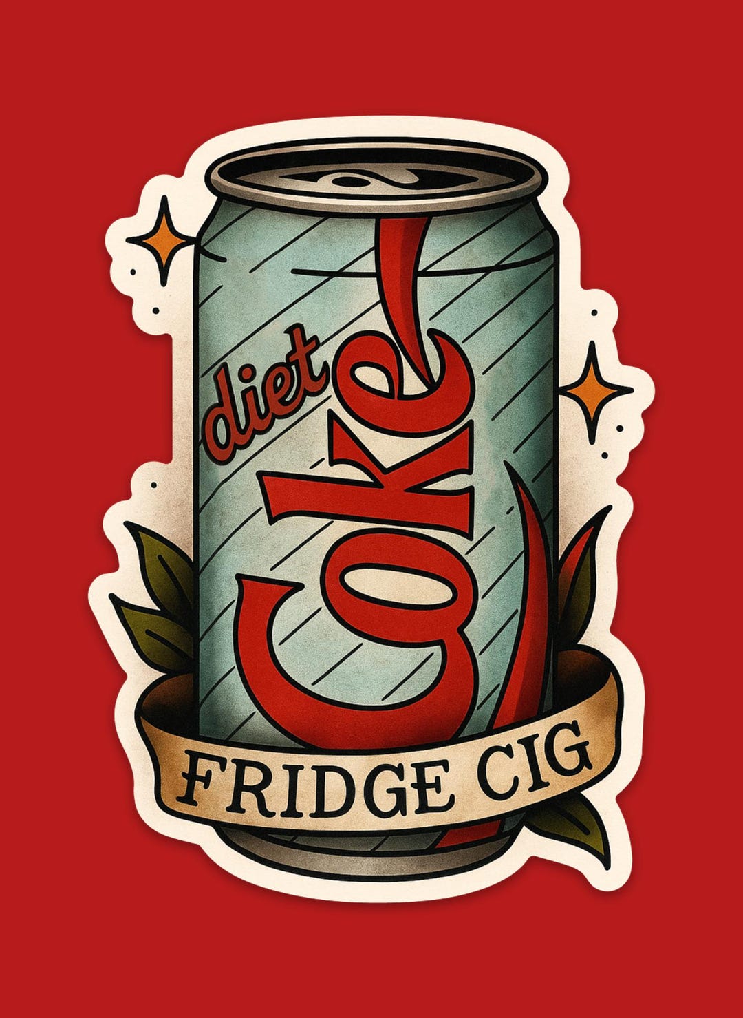 diet coke is a fridge cigarette Pack T-Shirt but the sodas colder. What TikTok's 'fridge cigarette' trend