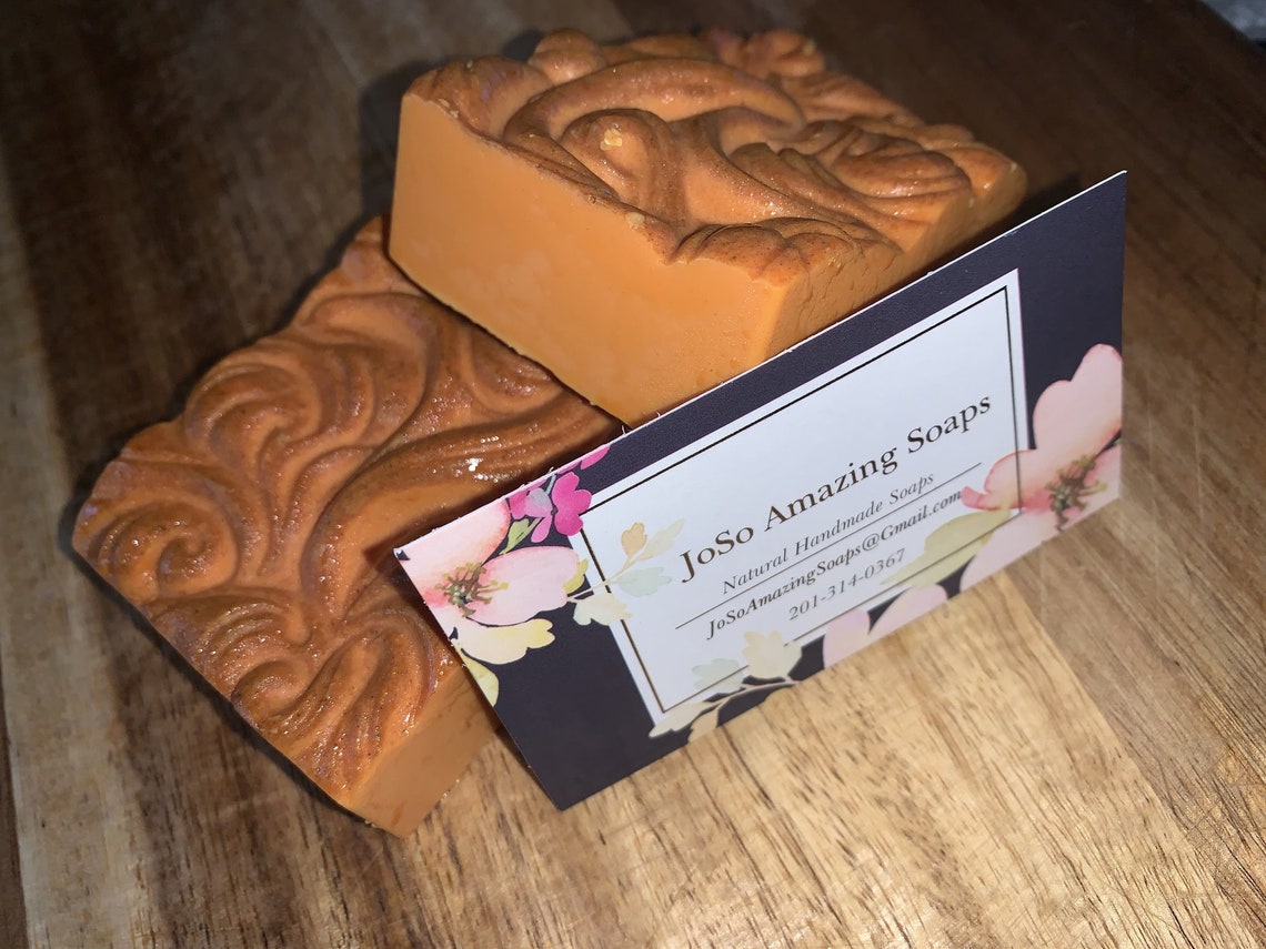 Natural Tumeric & Honey Lightening Soap Enriched With Vitamin Etsy