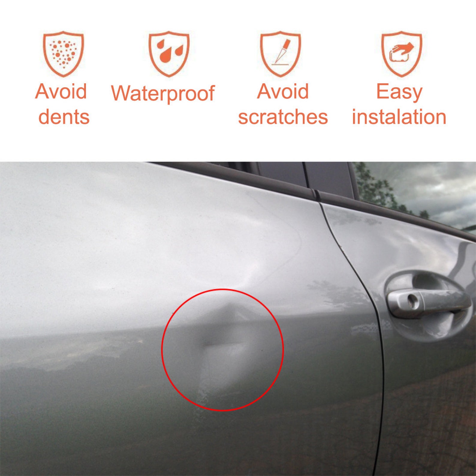 Car Door Protector Dent Removable Guard Scratch Knock Etsy
