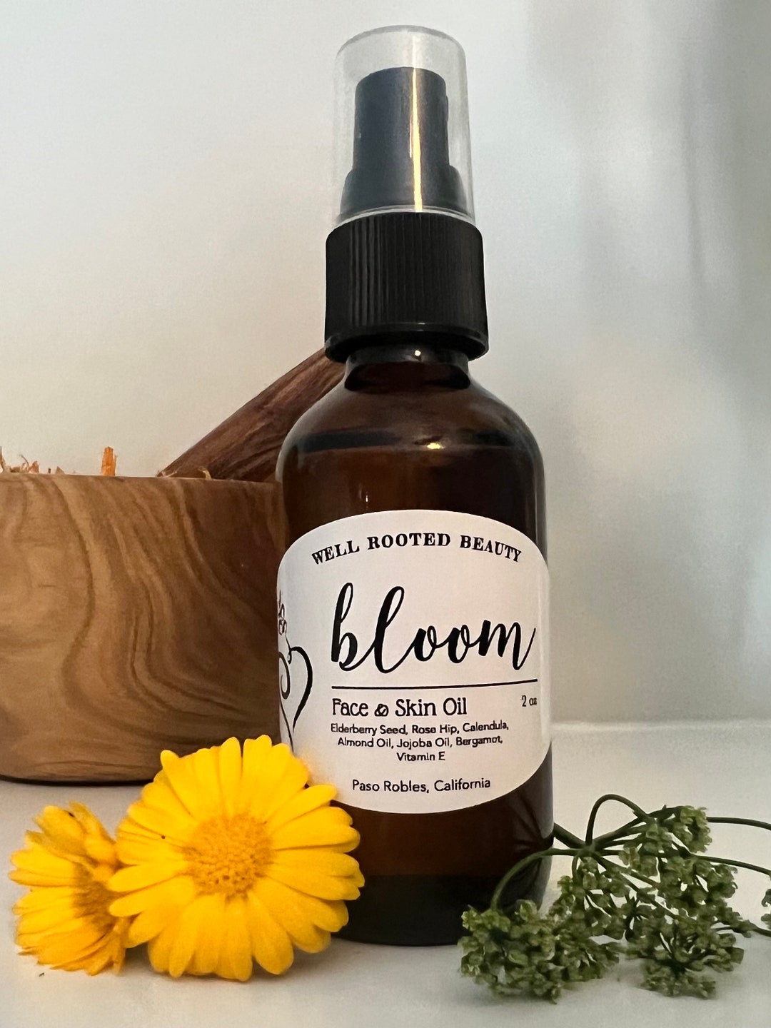 Bloom - Face and Skin Oil - Etsy