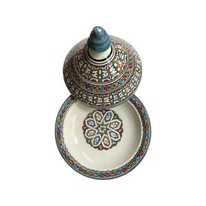 Tajine Marokkaanse traditionele keramische Tajine Marokkaanse handgemaakte