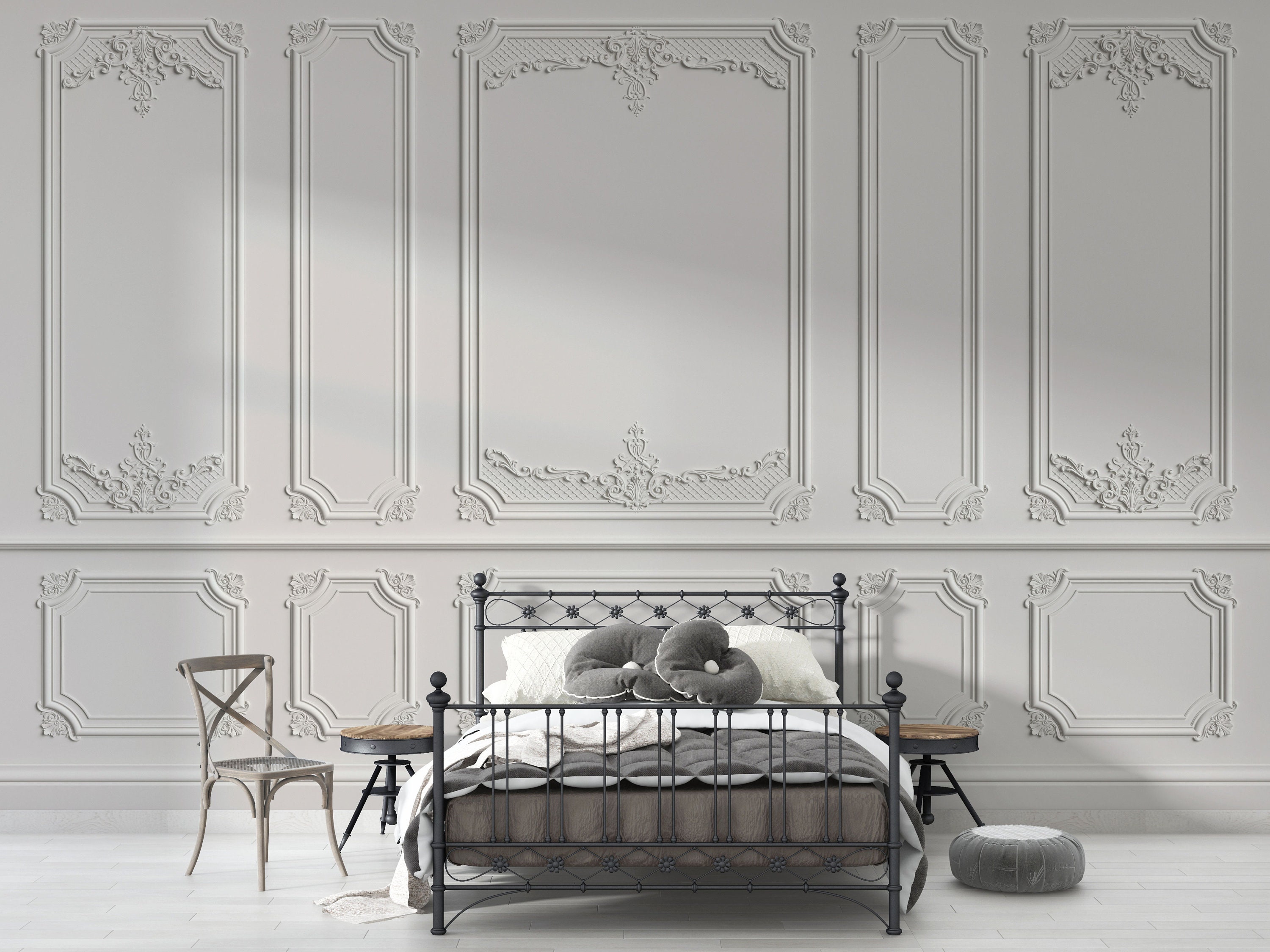 Classic Interior Wall Removable Wallpaper Murals by Etsy