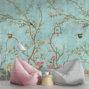 Removable Wallpaper Peel and Stick Wallpaper Murals Little Flower Wallpaper for Wall Mural Home Decor Bedroom Wallpaper Rolls Wall Decor