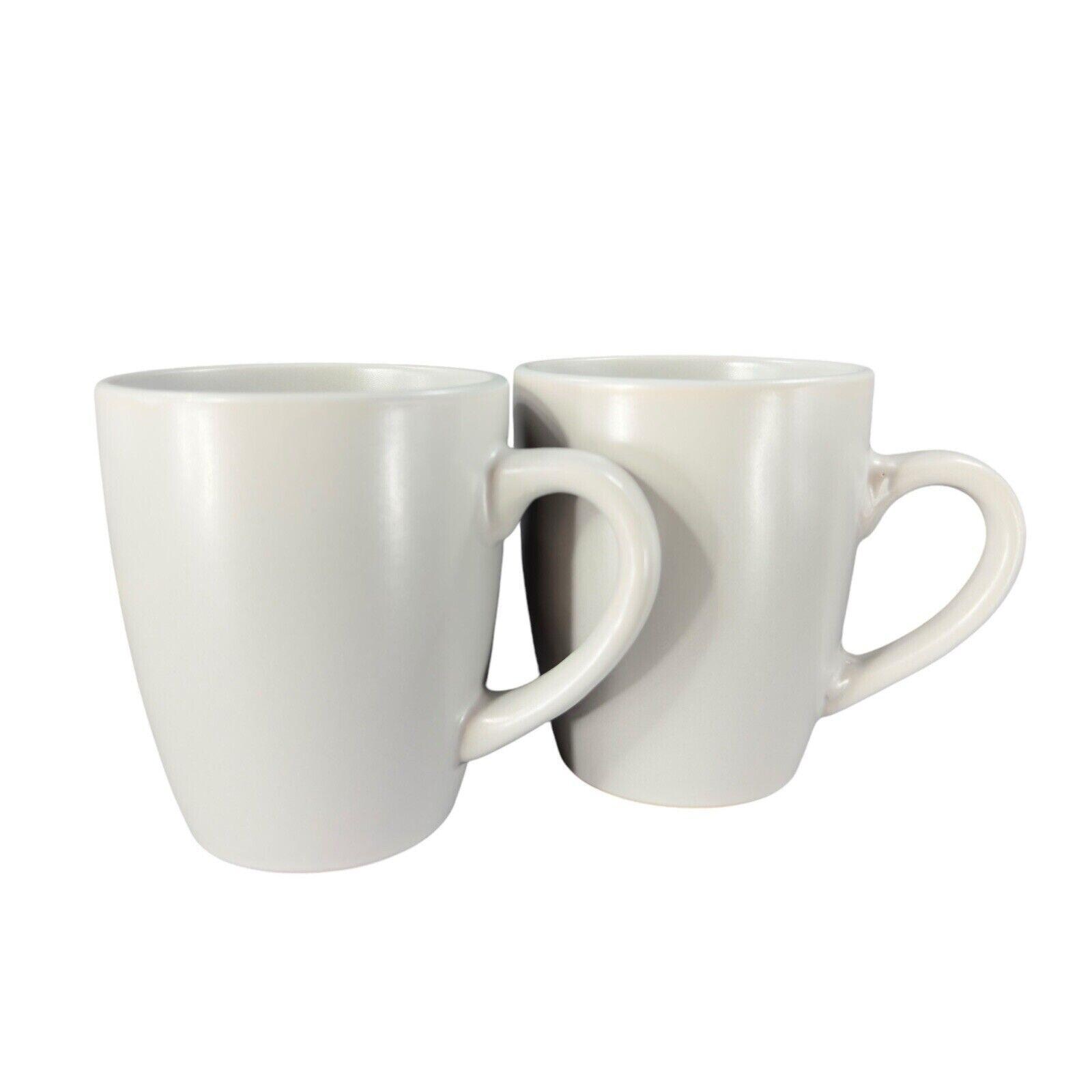 Balvery BIA Aura Solid Stone Gray Ceramic 12 Ounce Coffee Mug Cup