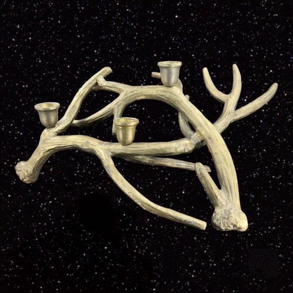 Antler Candle Holder Etsy