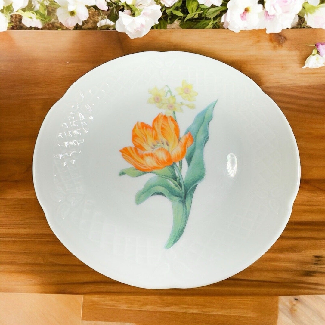 食器 PH.DESHOULIERES PH Deshoulieres Porcelain De Limoges France Dish Plate Single