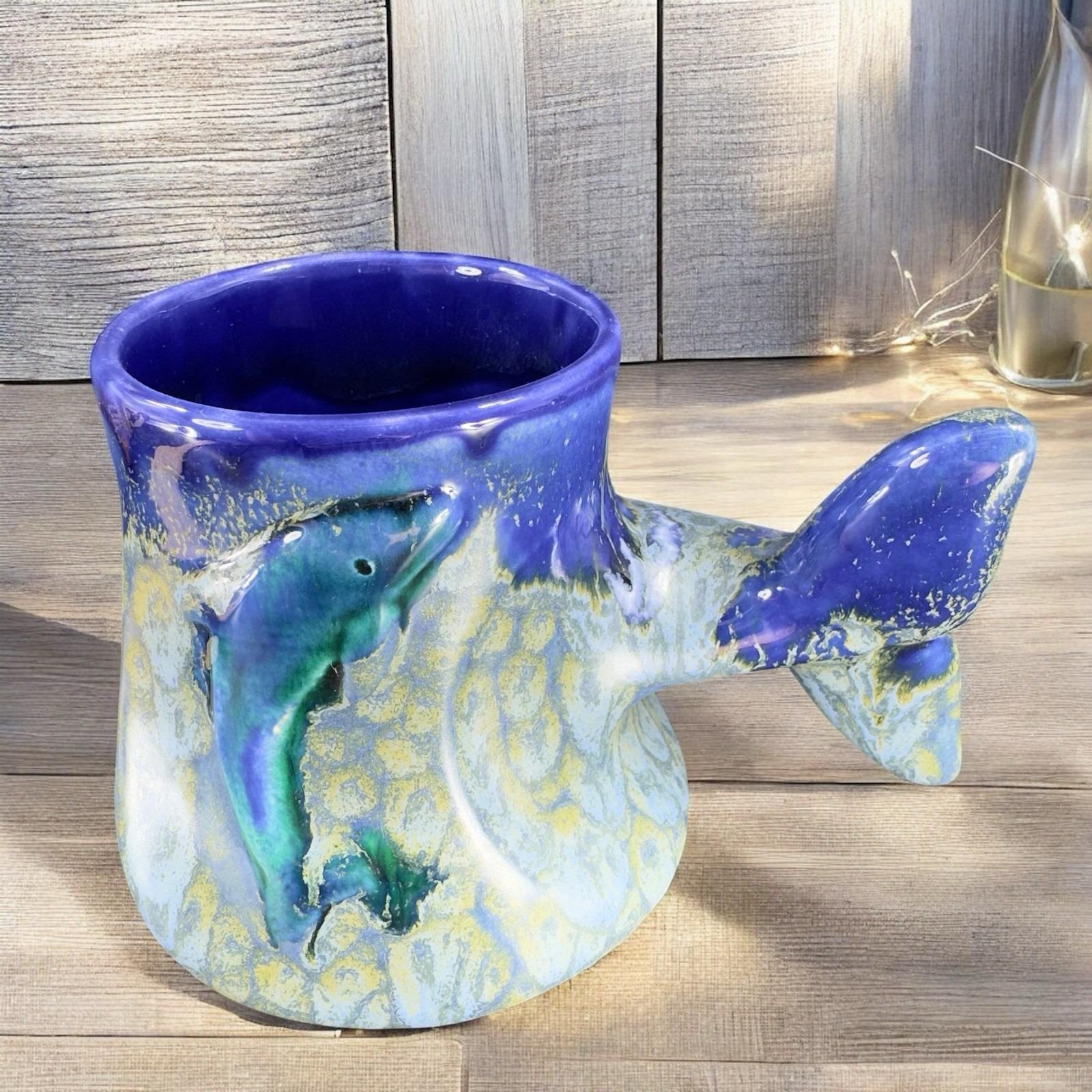 【Doug Wylie】陶器 クジラ フラワーベース 花瓶 USA Doug Wylie - Etsy