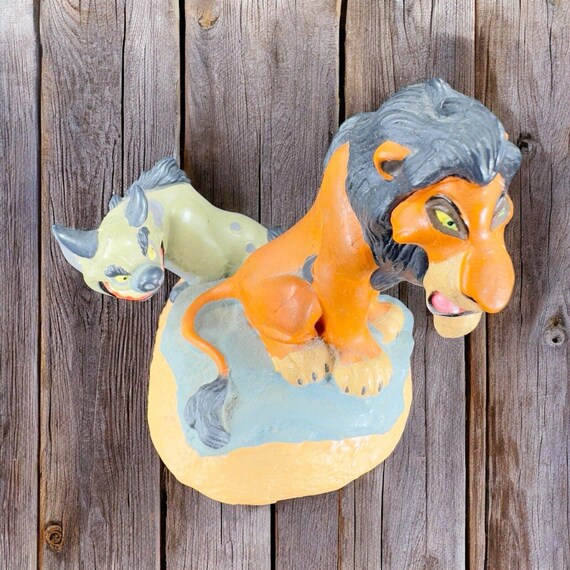 Disney Store Lil Classics Lion King Scar and Banzai Hyena PVC