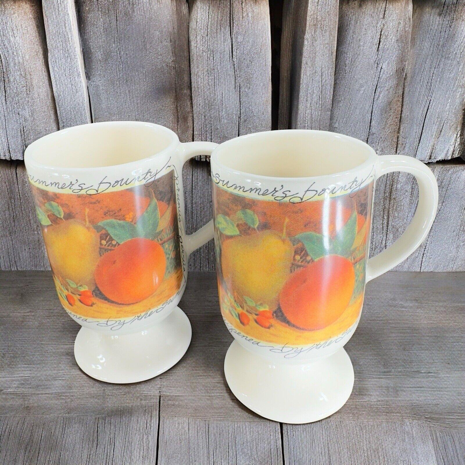 Lot De 4 Mugs Rosanna – Multicolores, Motifs Imagés – Céramique – Occasion Bon État – Va Au Lave-Vaisselle