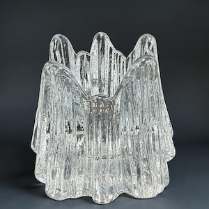 nybro sweden ニーブロー クリスタル ボルケーノ キャンドルホルダー Nybro Glass Volcano - Etsy