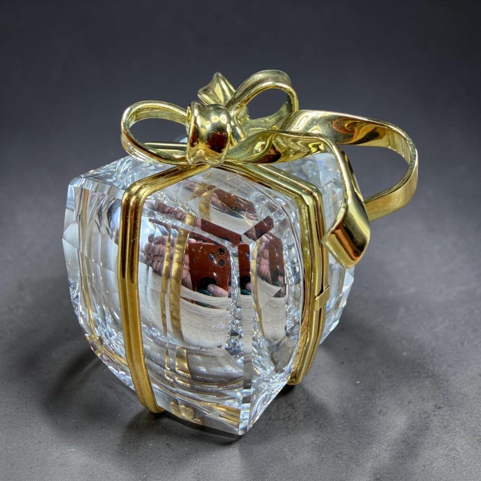 【未使用】置き時計　4RY697QN06 スワロフスキー　 　生産終了品 Swarovski Crystal Miniatures Clock - Etsy
