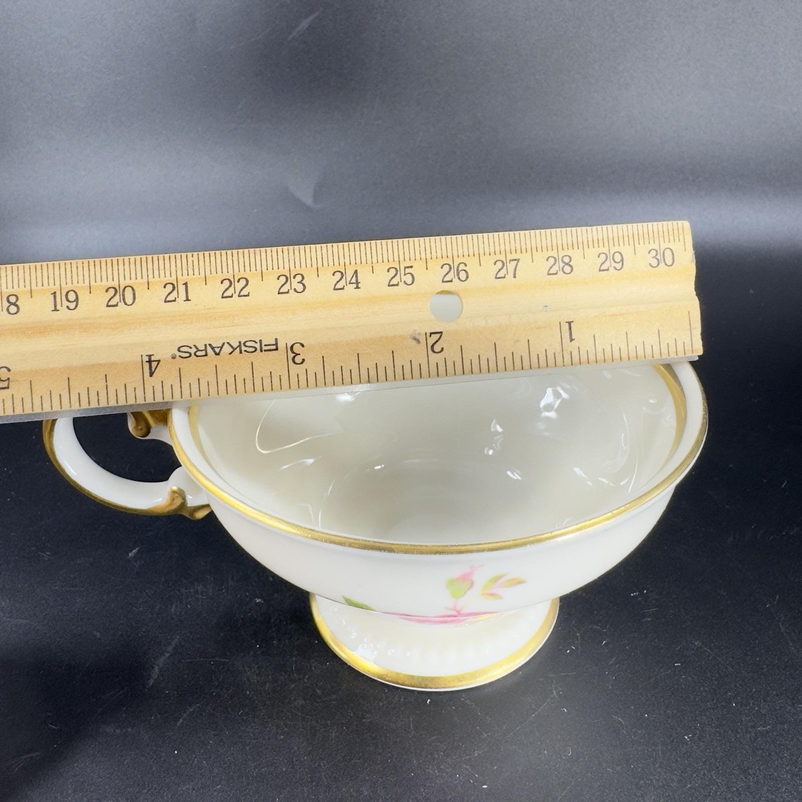 Vintage Castleton China Dolly Madison USA Ivory Pink Rose Teacup and ...