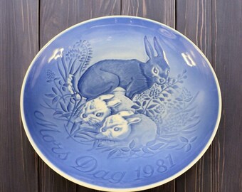 Bing & Grondahl Mother's Day Plate – Vintage Danish Porcelain