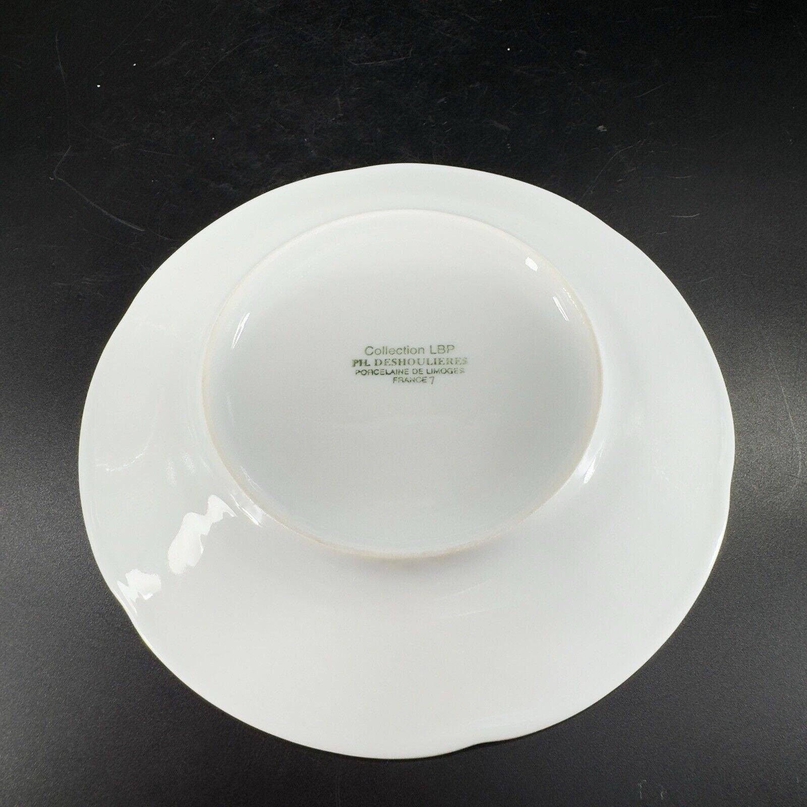 食器 PH.DESHOULIERES PH Deshoulieres Porcelain De Limoges France Dish Plate Single