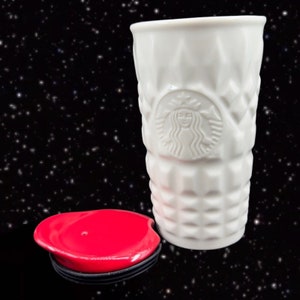 .com  Starbucks Double Wall Ceramic Traveler Coffee Mug, 16