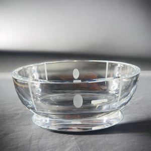 Crystal Bowl Baccarat - Etsy