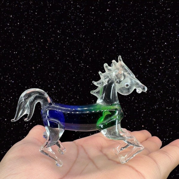 Glass Horse Etsy