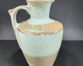 Frankoma Pottery 838 Prairie Green Mini Pitcher Jug Ada Clay Vintage 5 Inch