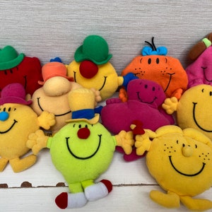 Mr Men / Little Miss  Vintage Mc Donalds Soft Toys - Various Characters Sold Seperately