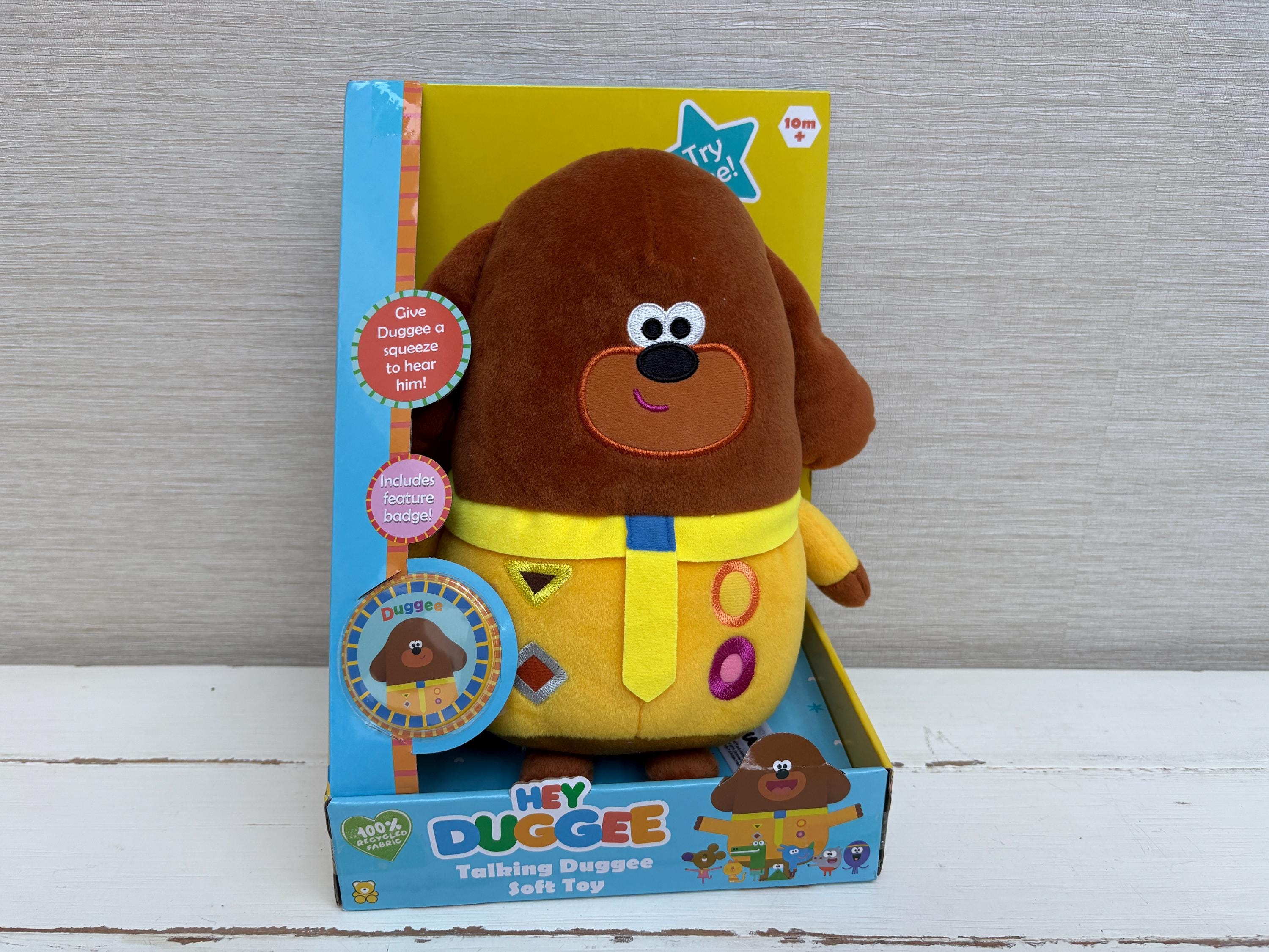 Hey Duggee Talking Soft Toy NEW in Box 12