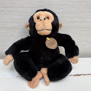 Suma Collection Ravensden Chimpanzee Monkey Small Plush Soft Toy Animal 7 &quot;