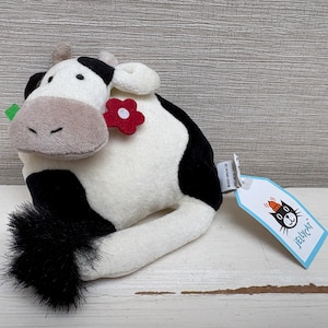 Jellycat Vintage 2000 Barnyard Bap Cow Dingly Dangly Rare Small  Soft Toy with Tag