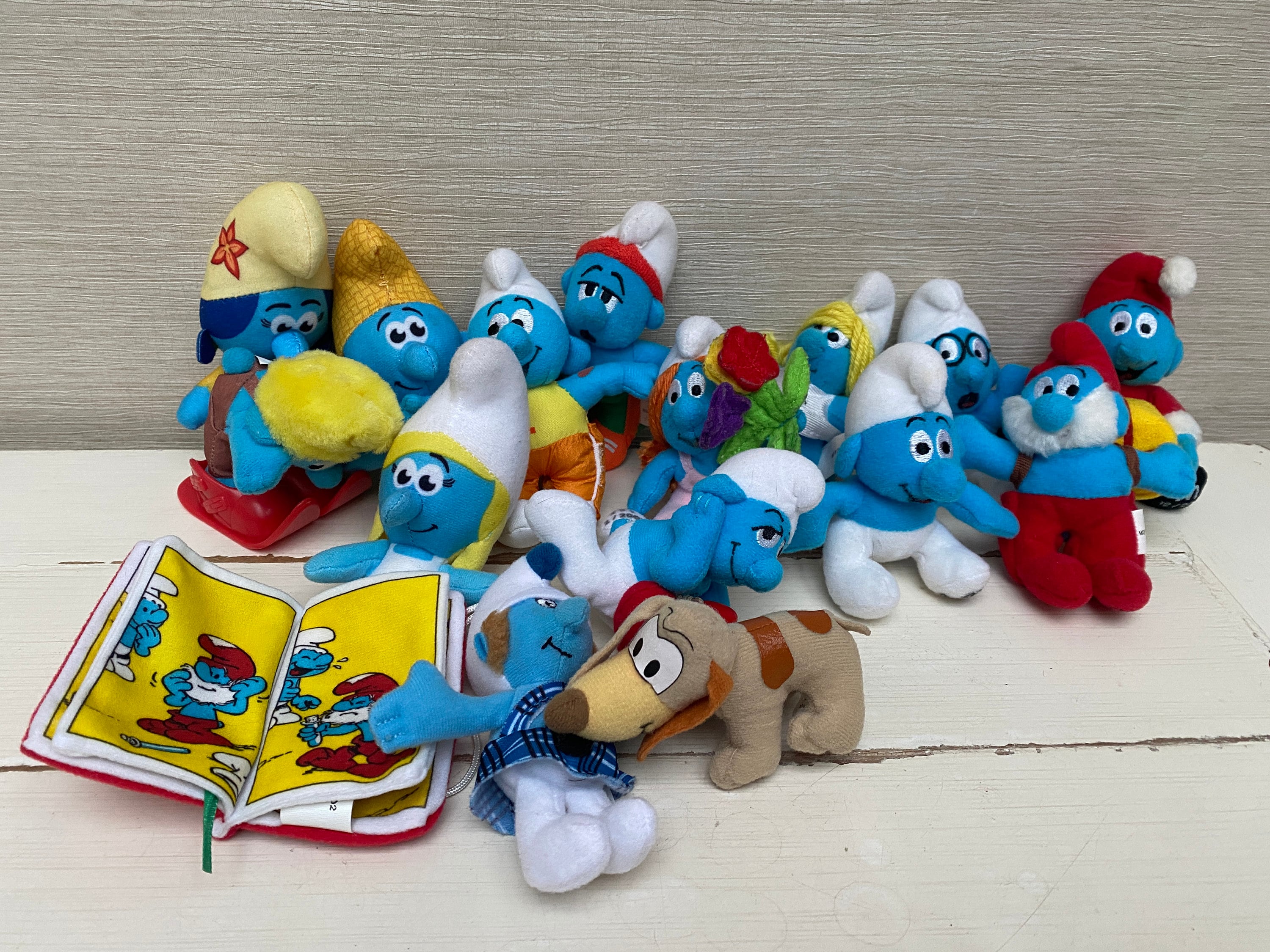 The Smurfs Vintage Mc Donalds Soft Toys 2000s to Date 
