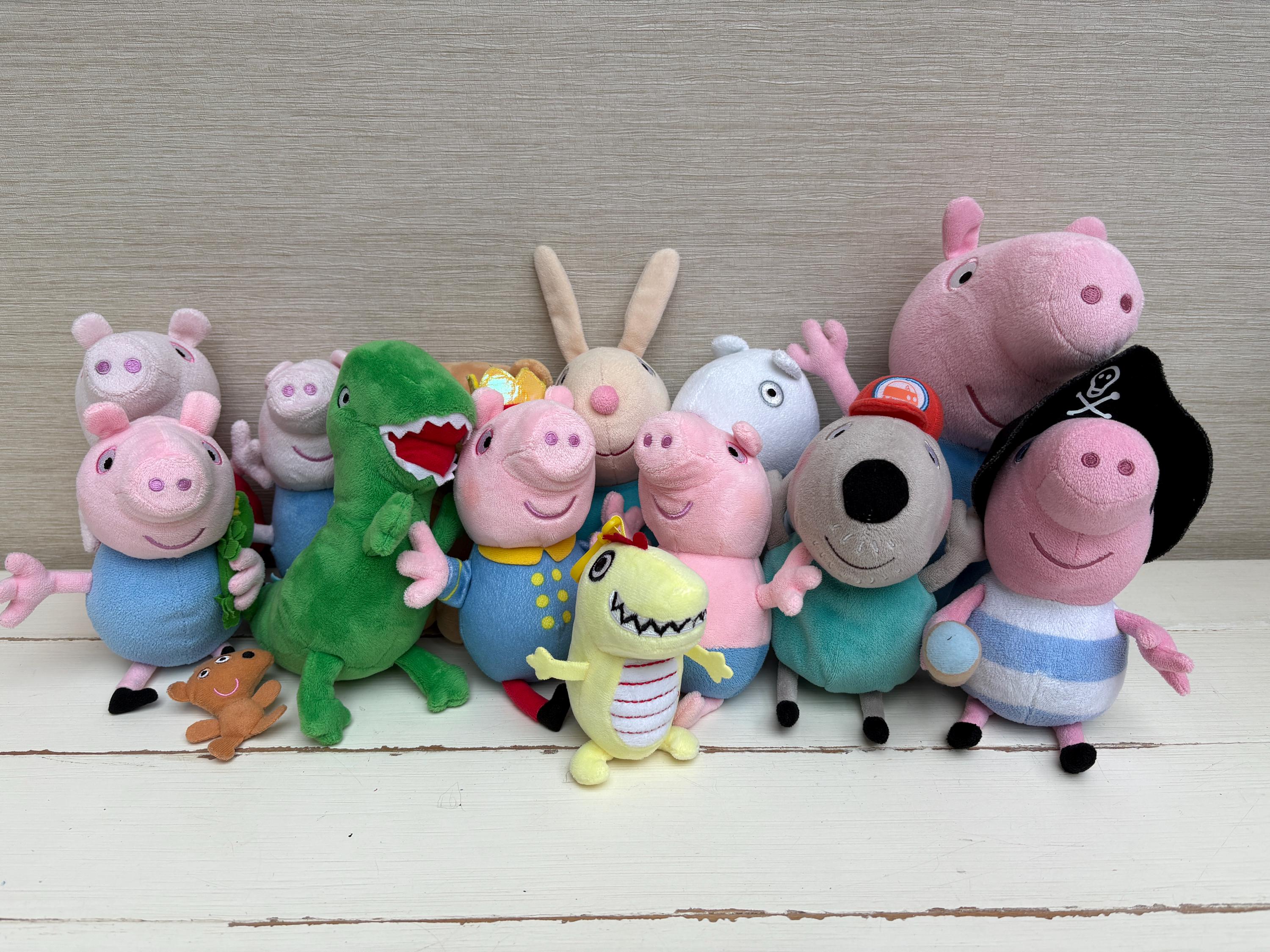 Peppa Pig Plush Soft Toys Vintage Various Toys Sold Separately