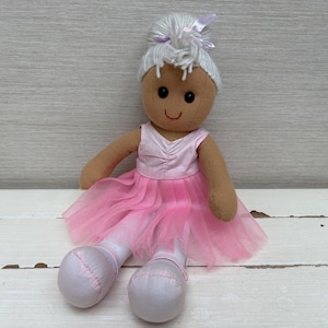 Powell Craft Traditional Rag Doll Ballerina Ballet Dancer 17&quot;