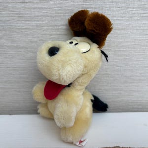 Vintage Odie Dog Soft Plush Toy Garfield 1983 Dakin 7&quot;