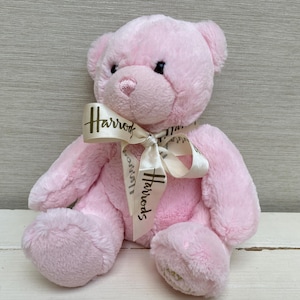 Pink Harrods Teddy Bear Harrods My Harrods Teddy (28cm) Harrods UK