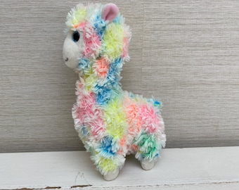 Alpaca Rainbow Llama Beanie Boo Alpaca Beanie Boo Alpaca Beanie