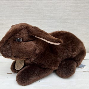 Russ Berrie Brown Rabbit Dutch Bunny Yomiko Classics Soft Toy Plush 13.5 ” Collectable