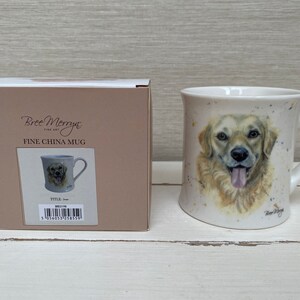 Gwenn the Golden Retriever - Bree Merryn - Fine China Mug