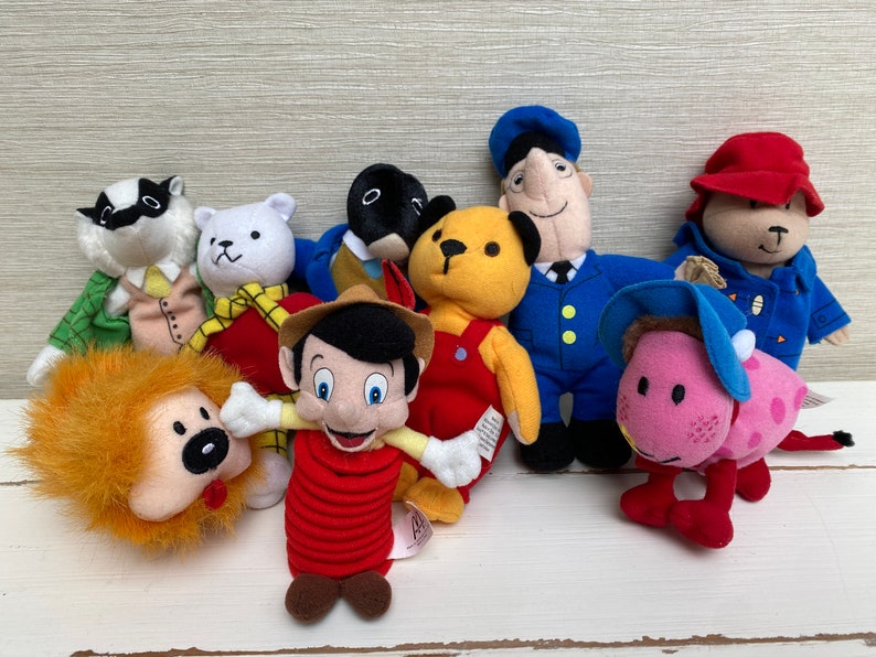 Mcdonalds Soft Toys Vintage Childrens TV and Book Characters Etsy UK