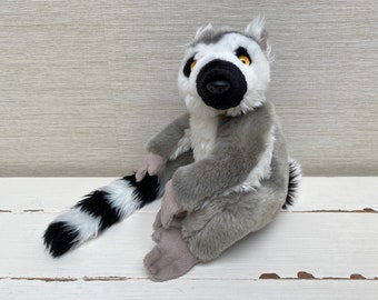 Dowman Soft Touch  Soft Toy  Plush - Lemur 9"