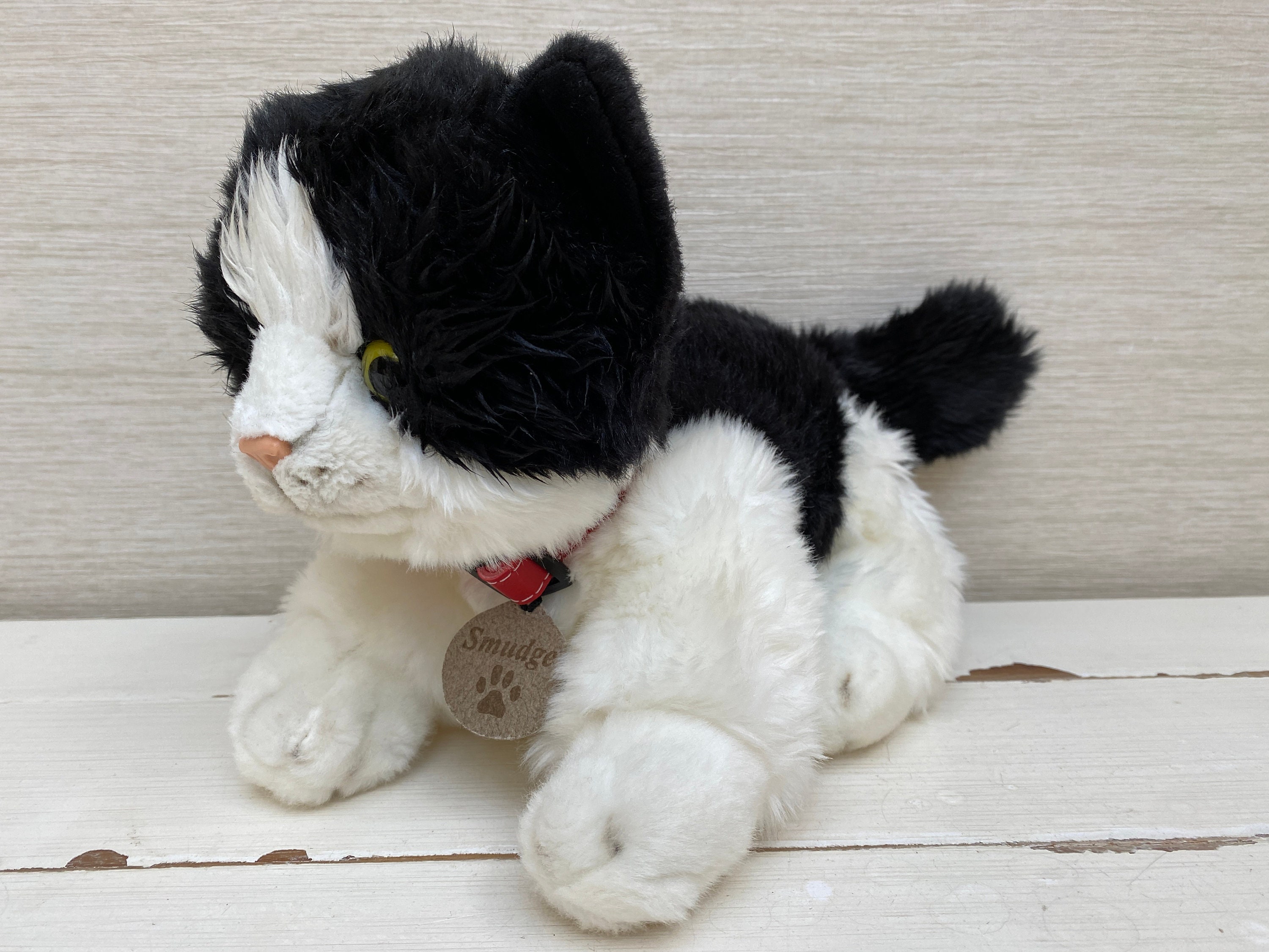 Keel Toys Plush Kitten Smudge Black 30cm 12