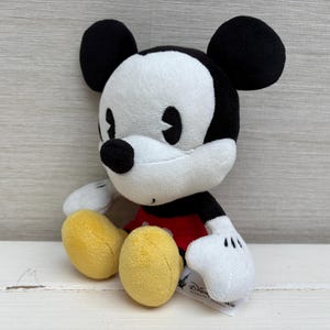 Mickey Mouse Disney Parks Authentic Original Stuffed Soft Toy Plush 9&quot;